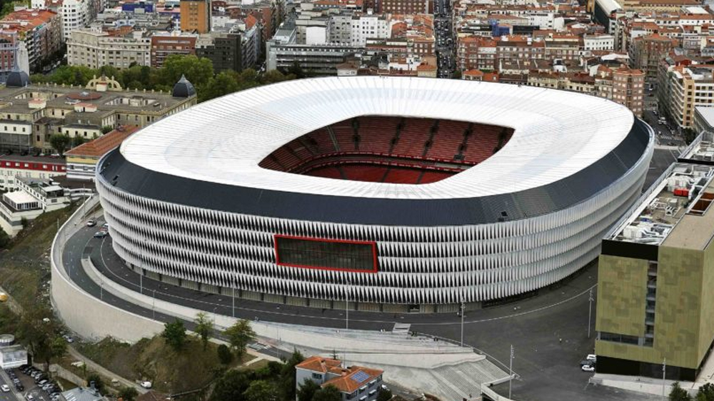 Stadion finale Europa League 2024/2025 - San Mamés in Bilbao, Spanje