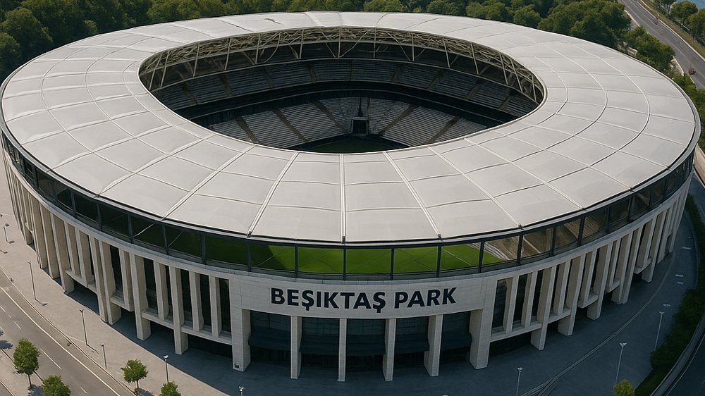 Stadion finale Europa League 2025/2026 - Beşiktaş Park in Istanbul, Turkije